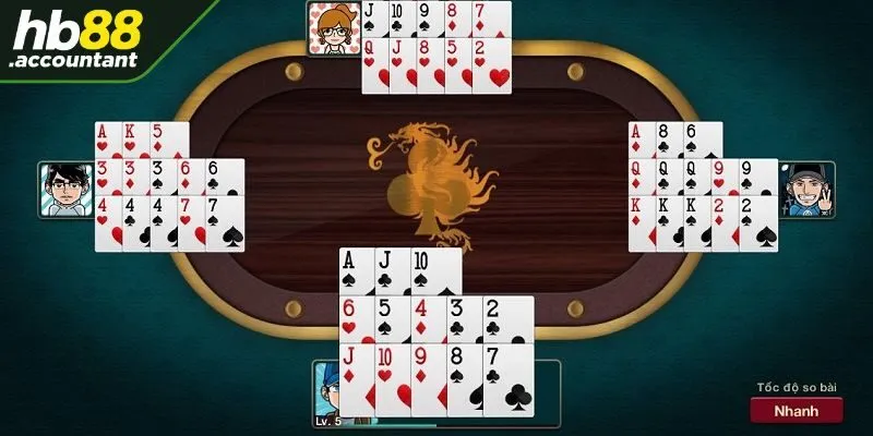 Quy trình một ván đấu bài Mậu Binh diễn ra chi tiết