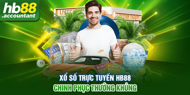 Xổ số trực tuyến HB88 chinh phục thưởng khủng